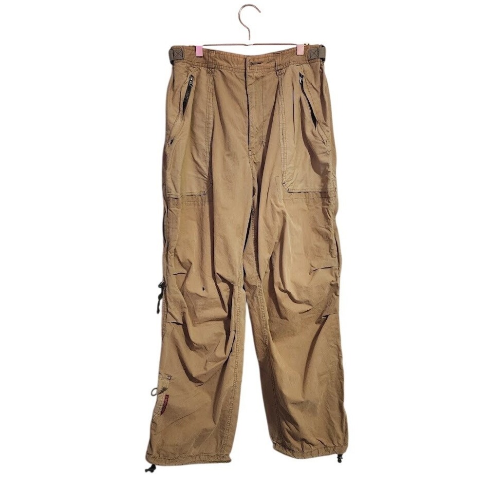 ABERCROMBIE & FITCH Y2K‎ Cargo Pants Tech Utility Khaki gorpcore L